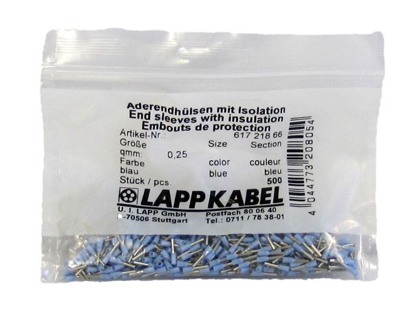 Lapp Ferrules Single 0.25mm2 x 6mm (500 Pack)
