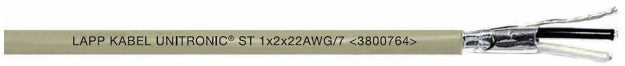 Lapp UNITRONICUnitronic ST 1x2x24AWG (0.25mm)  UL Foil Screen Data