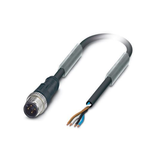 Lapp AB-C4-M12MS Male 5m Cordset PUR 4 Pole