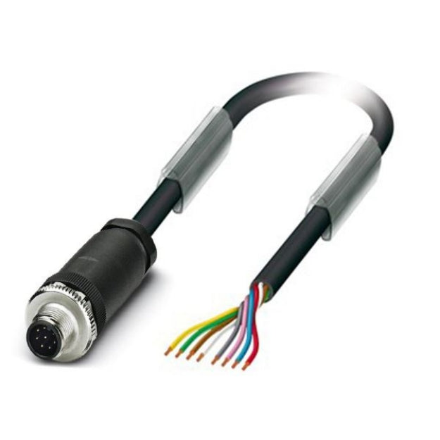 Lapp AB-C8-M12MS Male 2m Cordset PUR 8 Pole