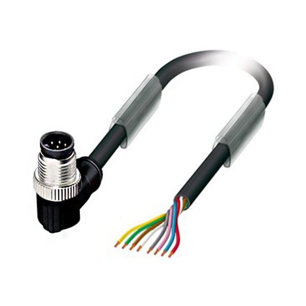 Lapp AB-C8-M12MA Male Right Angle 10m Cordset PUR 8 Pole