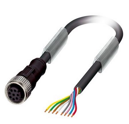 Lapp AB-C8-M12FS Female 10m Cordset PUR 8 Pole