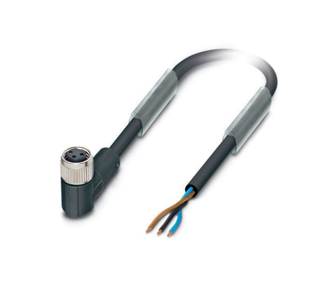 Lapp AB-C3-M8FA Female Right Angle 2m Cordset PUR 3 Pole