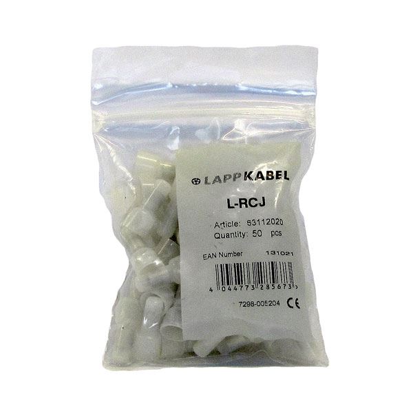 Lapp End Joint Insulated L-RBJ Blue (100 Pack)
