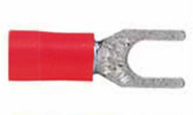 Lapp Fork Cable Lugs Insulated L-RA Red M3.5 (100 Pack)