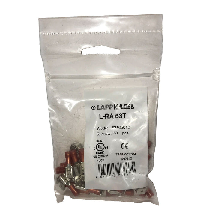 Lapp BRANCH BLADE RECEPTACLE L-RA 63 T Red (50 Pack)