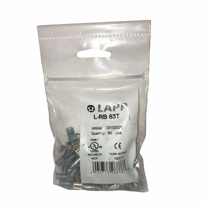 Lapp BRANCH BLADE RECEPTACLE L-RB 63 T Blue (50 Pack)