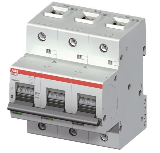 Abb MCB 10KA 3P 100A C