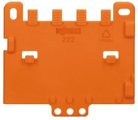 EngComp Wago Strain relief plate for 221 series Mounting Carrier