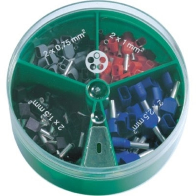 Lapp Ferrules Assorted Box (Doubles - 0.5mm up to 2.5mm)
