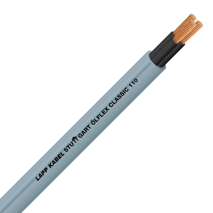 Lapp ?LFLEX 110 Grey Flex Numbered Cores 3X1.5 (3X No Earth)
