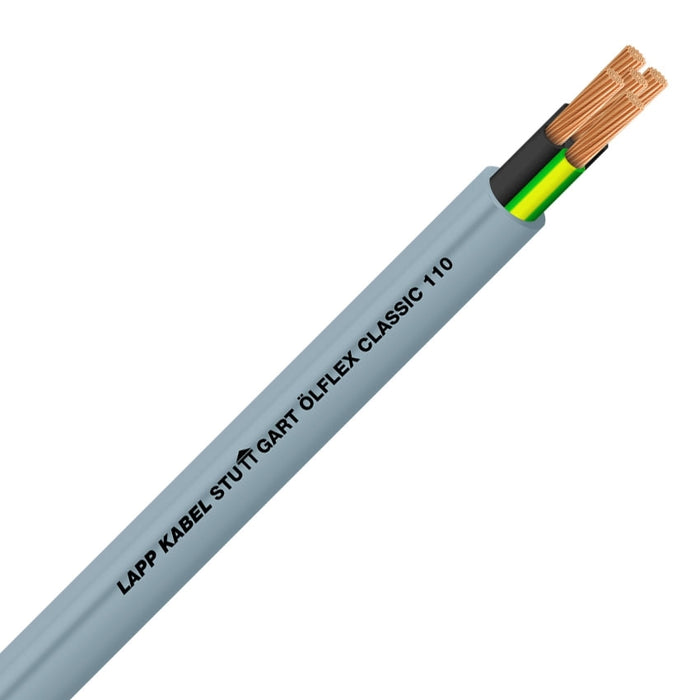 Lapp ?LFLEX 110 Grey Flex Numbered Cores 5G1.5 (4 + E)