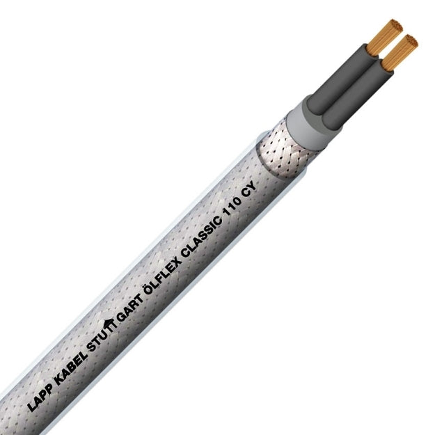 Lapp ?LFLEX 110 CY Clear Screened Flex Numbered Cores 2X0.5 (2X N)