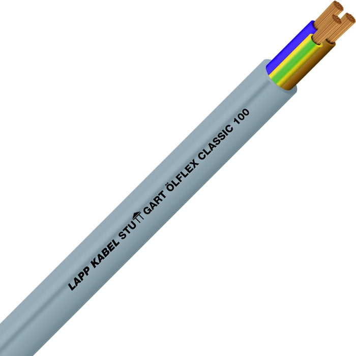 Lapp OLFLEX 100 Grey Flex Coloured Cores 3G0.75 (2 + E)