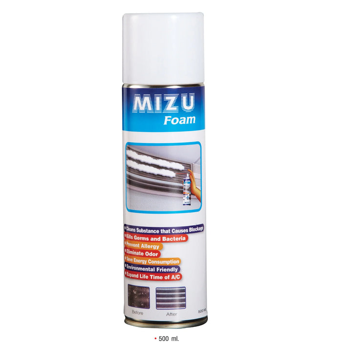 Mizu AIR CONDITONER CLEANER FOAM IN CANS OF 500ML