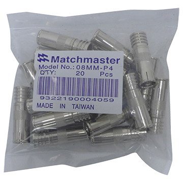 Matchmaster Connector RG6 IEC Female Crimp