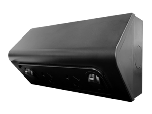 Vynco Metro Outdoor  S/G EXT MET P/P HOR 2G 15A DEEP BLK