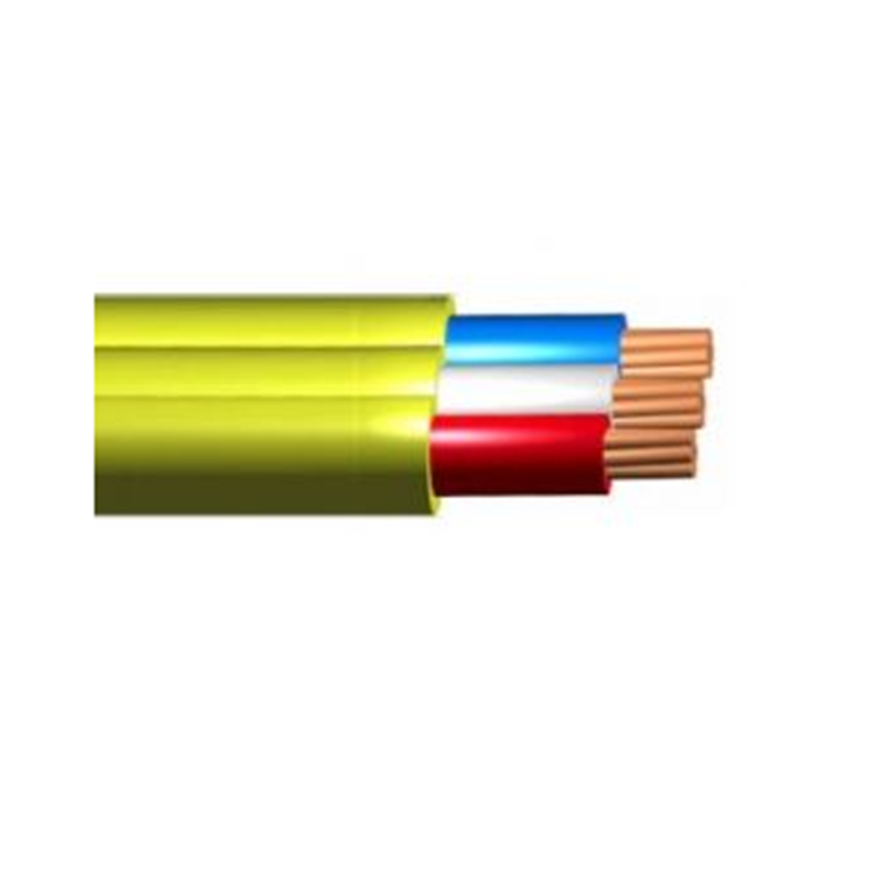 Prysmian 20200037 1.5mm TPS Three Core Yellow 450/750V 1.5X3C Flat Lem ...
