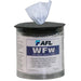 Austfibre FiberWipes - optical quality wipes in rugged mini tub, 90 wi
