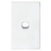 Tradesave Slim 16A 2-Way Vertical 1 Gang Switch Moulded In Flame