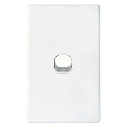 Tradesave 16A 2-Way Vertical 1 Gang Switch Moulded In Flame Resistant