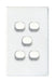 Tradesave 16A 2-Way Vertical 5 Gang Switch Moulded In Flame Resistant