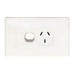 Tradesave  Single 15A Horizontal