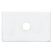 Tradesave Slim Switch Plate Only 1 Gang Accepts All