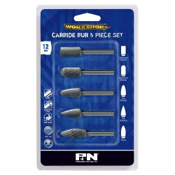 PATIENCE & NICHOLSON CARBIDE BUR SET 5 PCE