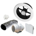 Weiss  Apollo Mixed Flow 150mm Inline Ducted Extractor - with LED light