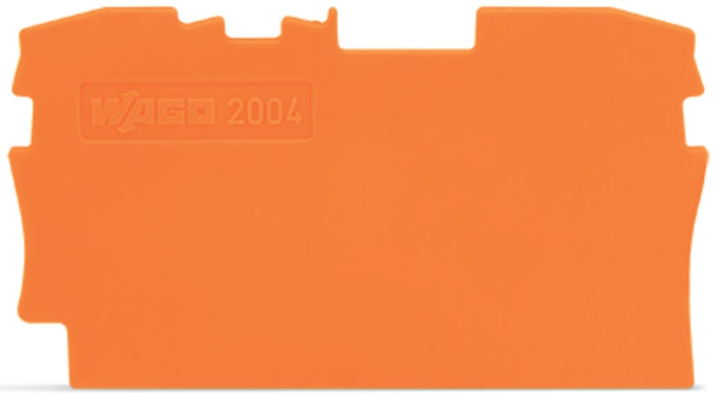 EngComp Wago End Plate for 2 Pole - 4mm