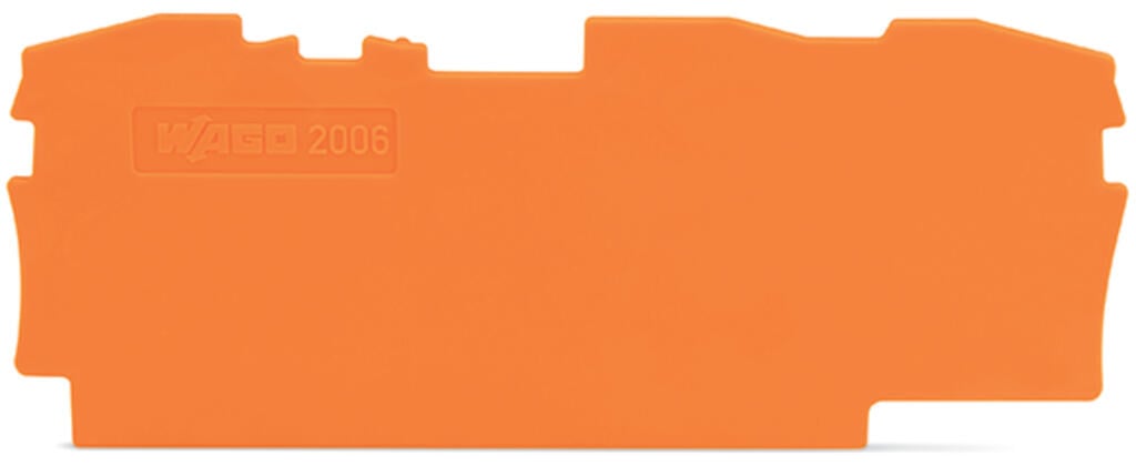 EngComp Wago End Plate for 3 Pole - 6mm
