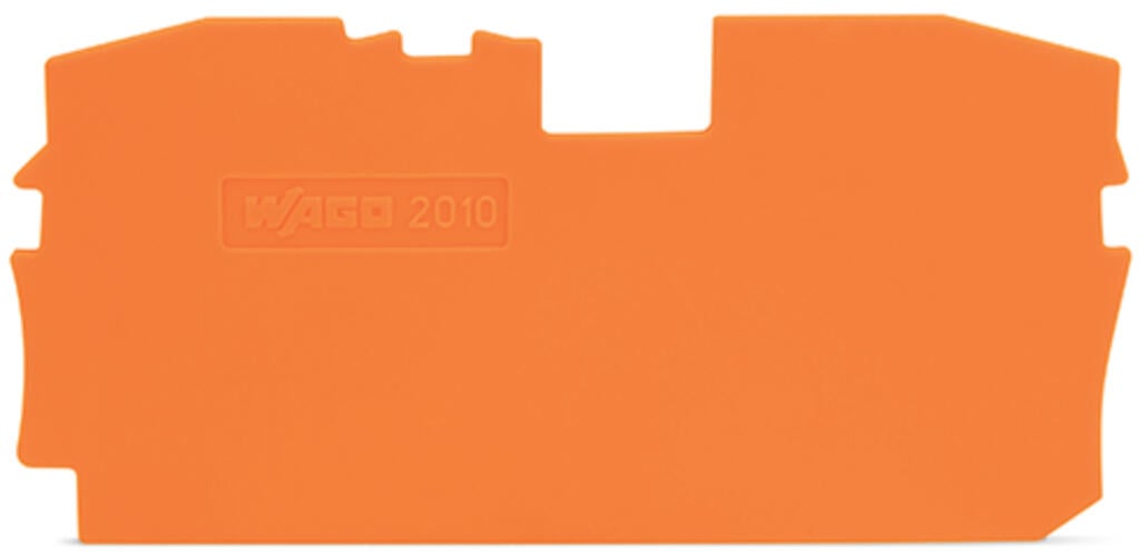 EngComp Wago End Plate for 2 Pole - 10mm