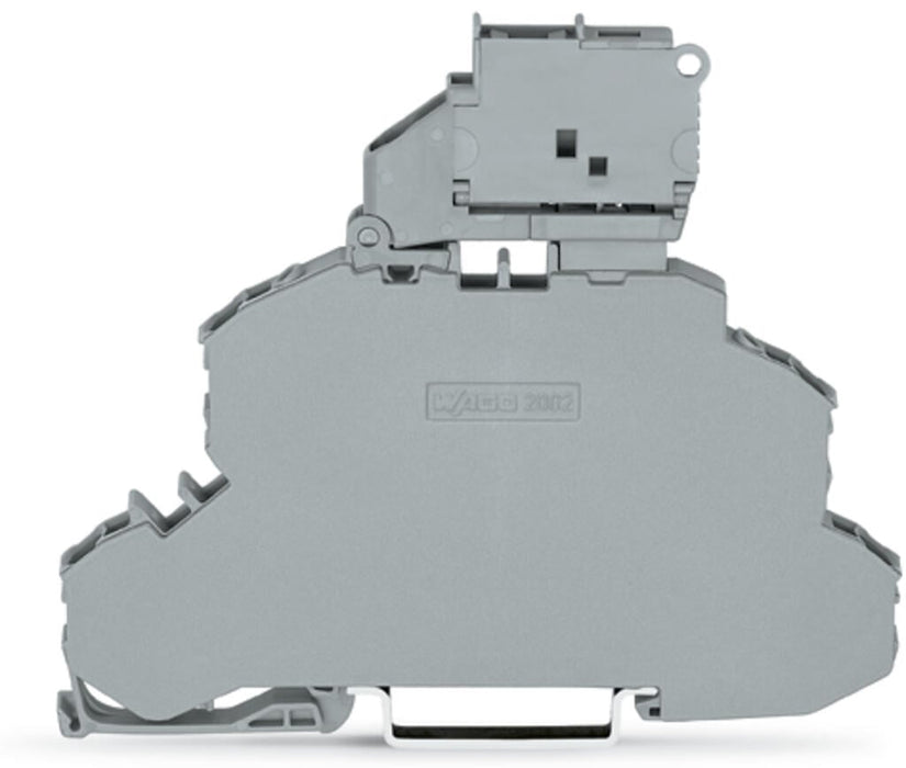 EngComp Wago Double Deck Fuse Terminal - Cage Clamp Terminal - 2.5mm