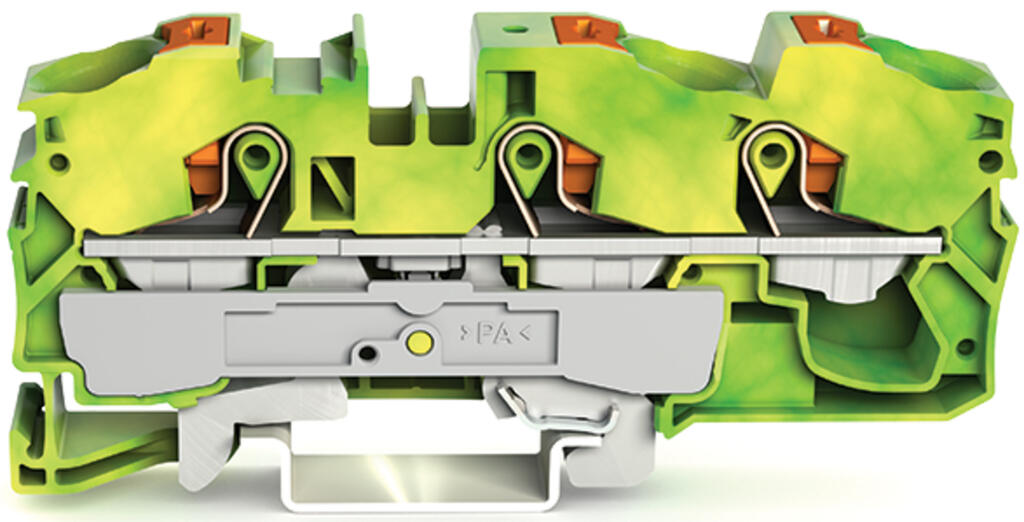 Engcomp  TOPJOB S  with Push-Button 16mm width 12 3-conductor ground terminal block