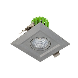 Halcyon LED REC SQ TILT C/W UID DIM DRI 10W 260mA CC WW-SIL