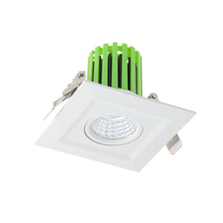 Halcyon EXT LED REC SQUARE TILT C/W UID DIM DRI 10W 260mA CC WW-WH