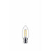 Philips 929001889949 LED Bulb Classic Filament 4.3-40W B35 B22 Warm White Clear Non-Dimmable