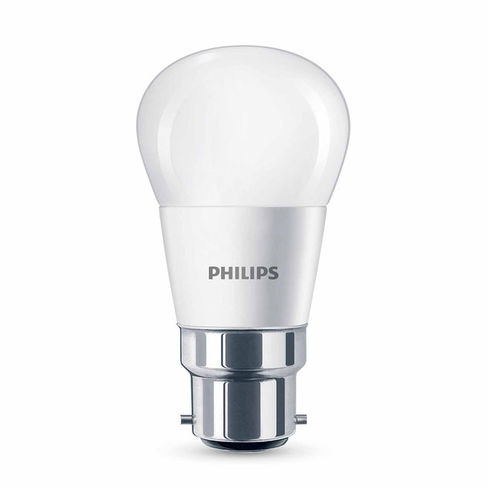 Philips 929001193449 LED Lustre 5.5-35W B22 2700K P45 Frosted Non-Dimmalbe