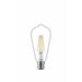 Philips 929001387749 LED Bulb Classic Filament 7-60W ST64 B22 Warm White Clear Non-Dimmable