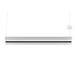 Glight YALE UGR<19 UP & DOWN DIRECT & INDIRECT OFFICE LIGHT 60W 5 FT TRICOLOUR IP20 NON DIM