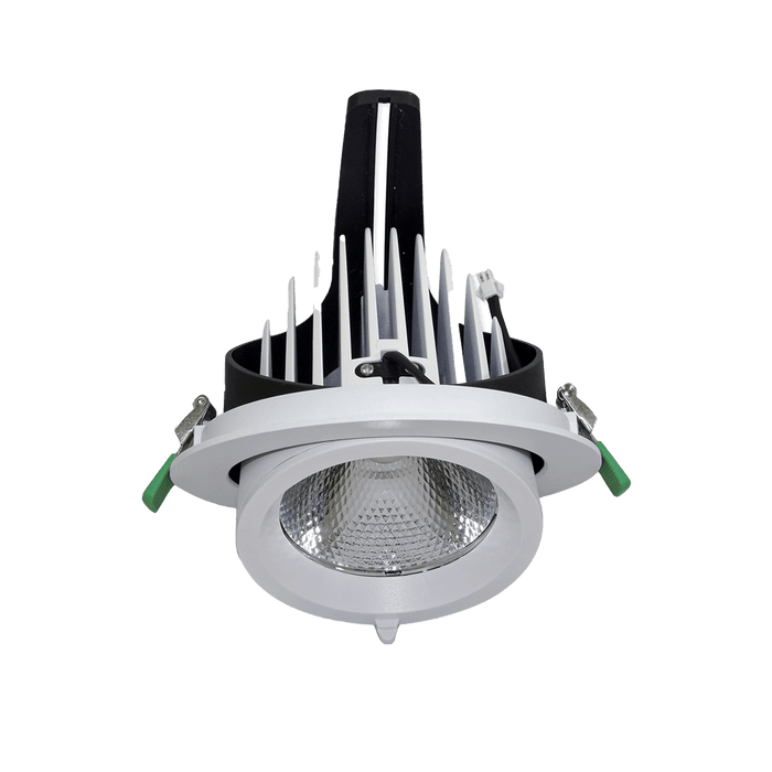 Glight CARMEL GIMBLE LED DOWNLIGHT 36W IC-F IP20 RND 3000K NON DIM WHITE