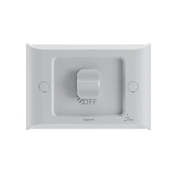 Legrand HPM AQUA LIFE 1 GANG SWITCH 16A IP66 FLUSH MOUNT LIMESTONE GREY