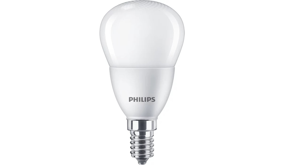 Philips 929002975469 LED Bulb Lustre 6.5W E14 930 3000K P48 Frosted Non-Dimmable