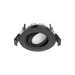 Avantas LED Downlight Leon Recessed 10W IP65 3000K 40deg Tilt ICF Black