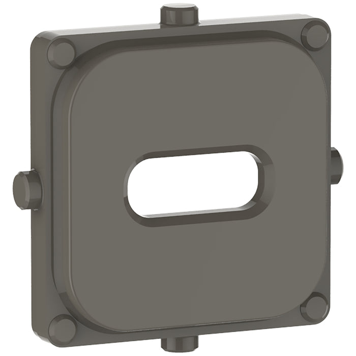 Clipsal USB Type C, Cap, 40 Module, Ash Grey