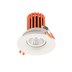 Halcyon LED RECESS CURVE TILT 9.5W 260mA WW CC C/W DIM DRI-WH