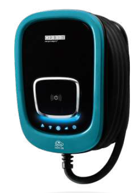 Viaris Uni EV Charger. 7.4 kW 32A. single phase. Hose type 2(*) 5 meters with Wifi communication