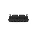TILTABLE RECESSED GRILLE LIGHT 13W IC-F 3000K IP20 NON DIM BLACK + BLACK REFLECTOR
