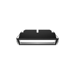 RECESSED WALL WASH LIGHT 13W IC-F 3000K IP20 NON DIM BLACK